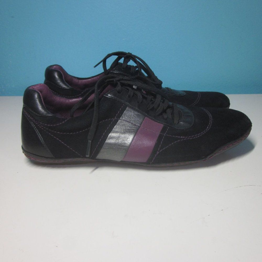 Cole Haan  Black Leather Sneaker Womens Size 7